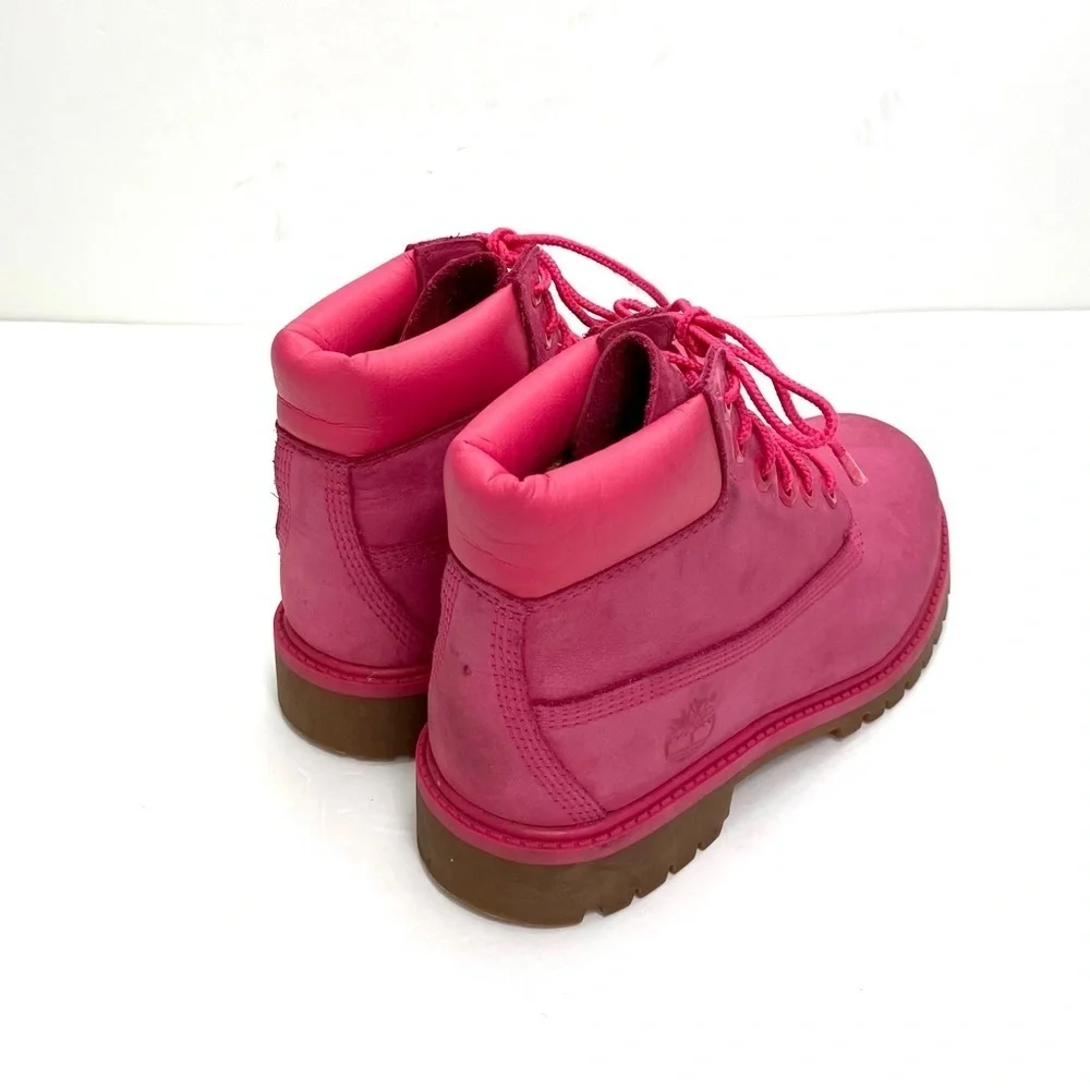 TIMBERLAND 6 inch Premium Waterproof Primalor 200-Gram Lace Up Boot in Pink